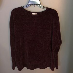 Chenille sweater